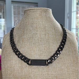 Park Lane Hematite Chain Necklace